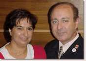 C�ndido Villalba y Maria Rosa Gimenez